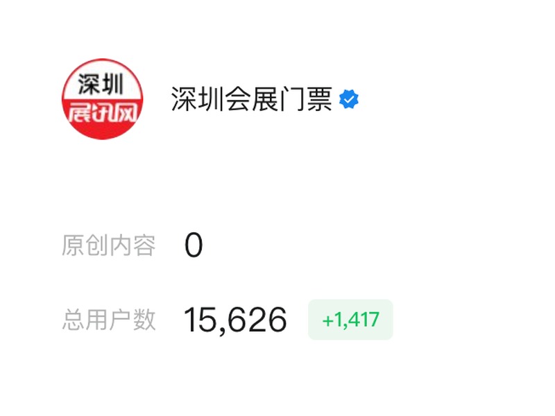 深圳会展门票